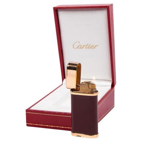 cartier ovale lighter|cartier lighter refill.